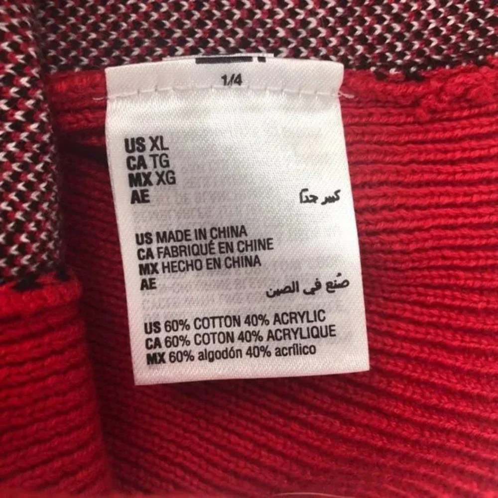 Charter Club Plaid Dog Sweater NWT Size Large - Picture 6 of 10